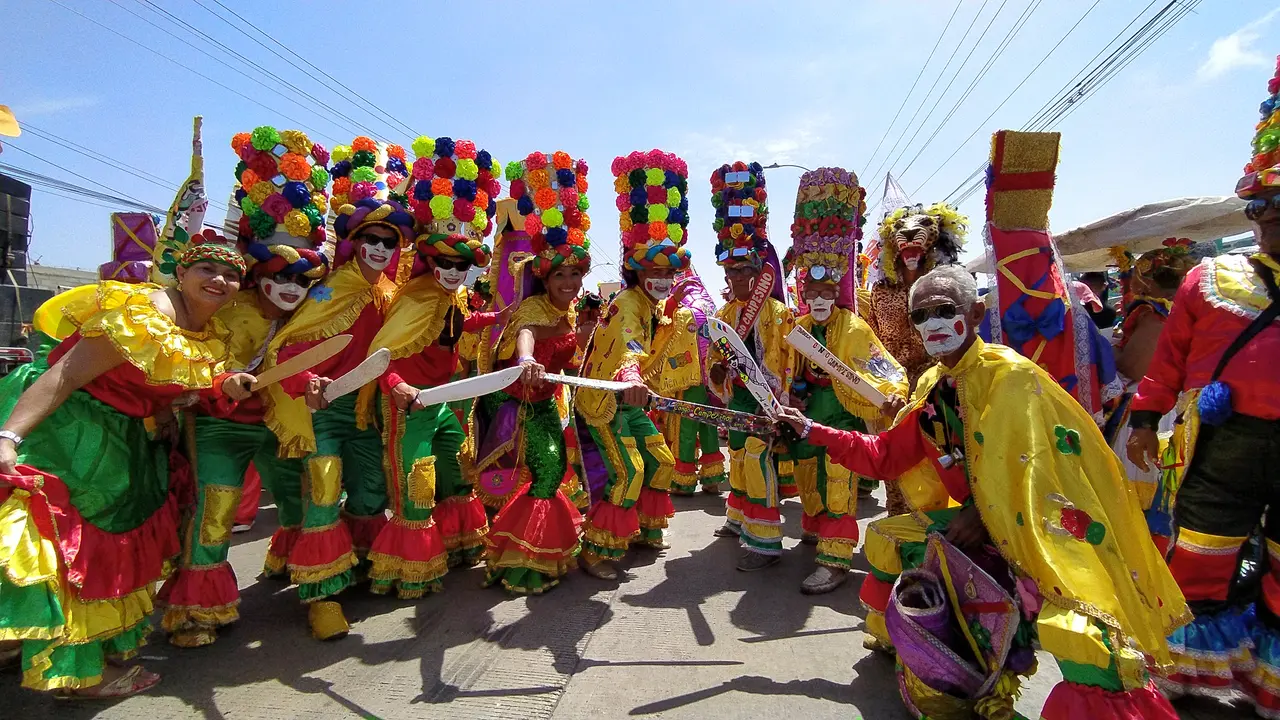 Danseurs de Congo Grande au Carnaval de Barranquilla